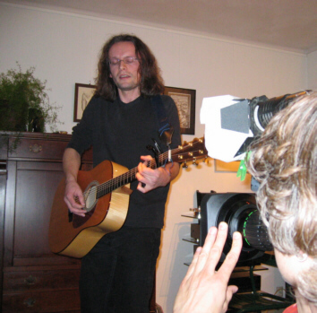 Michel on camera